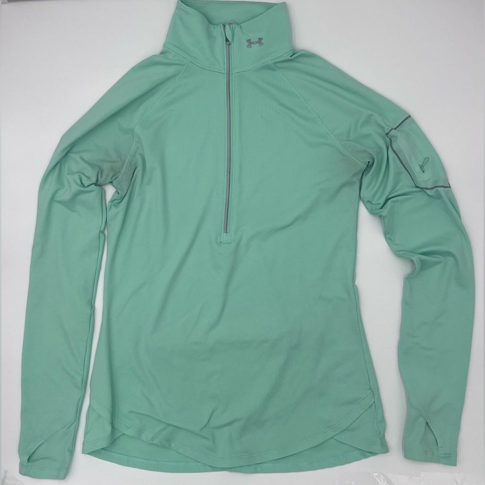 Under Armour Mint Green Quarter-Zip Pullover Sz M
* See Description*